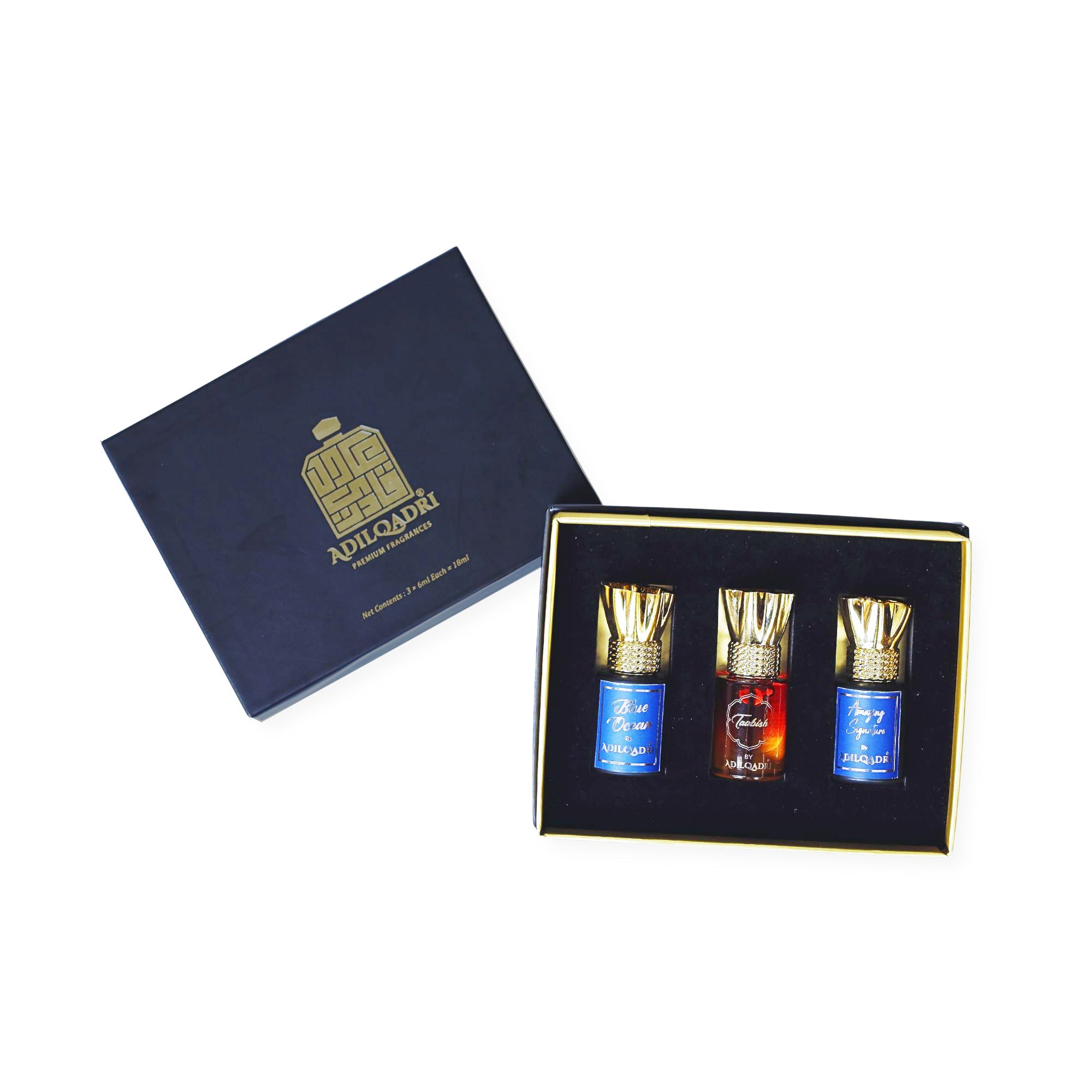 Assorted Luxury Attar Perfume Gift Set (3 × 6Ml)