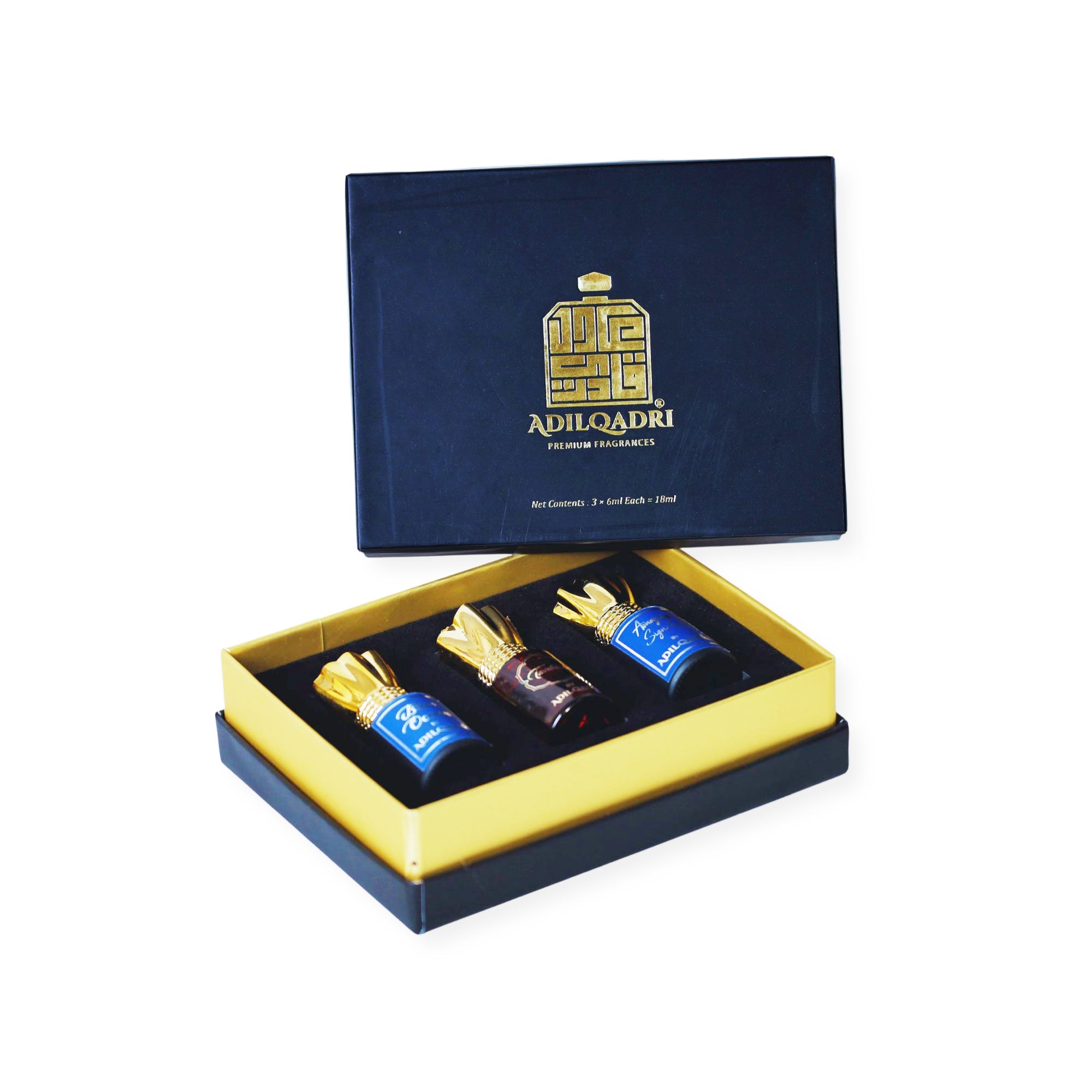 Assorted Luxury Attar Perfume Gift Set (3 × 6Ml)