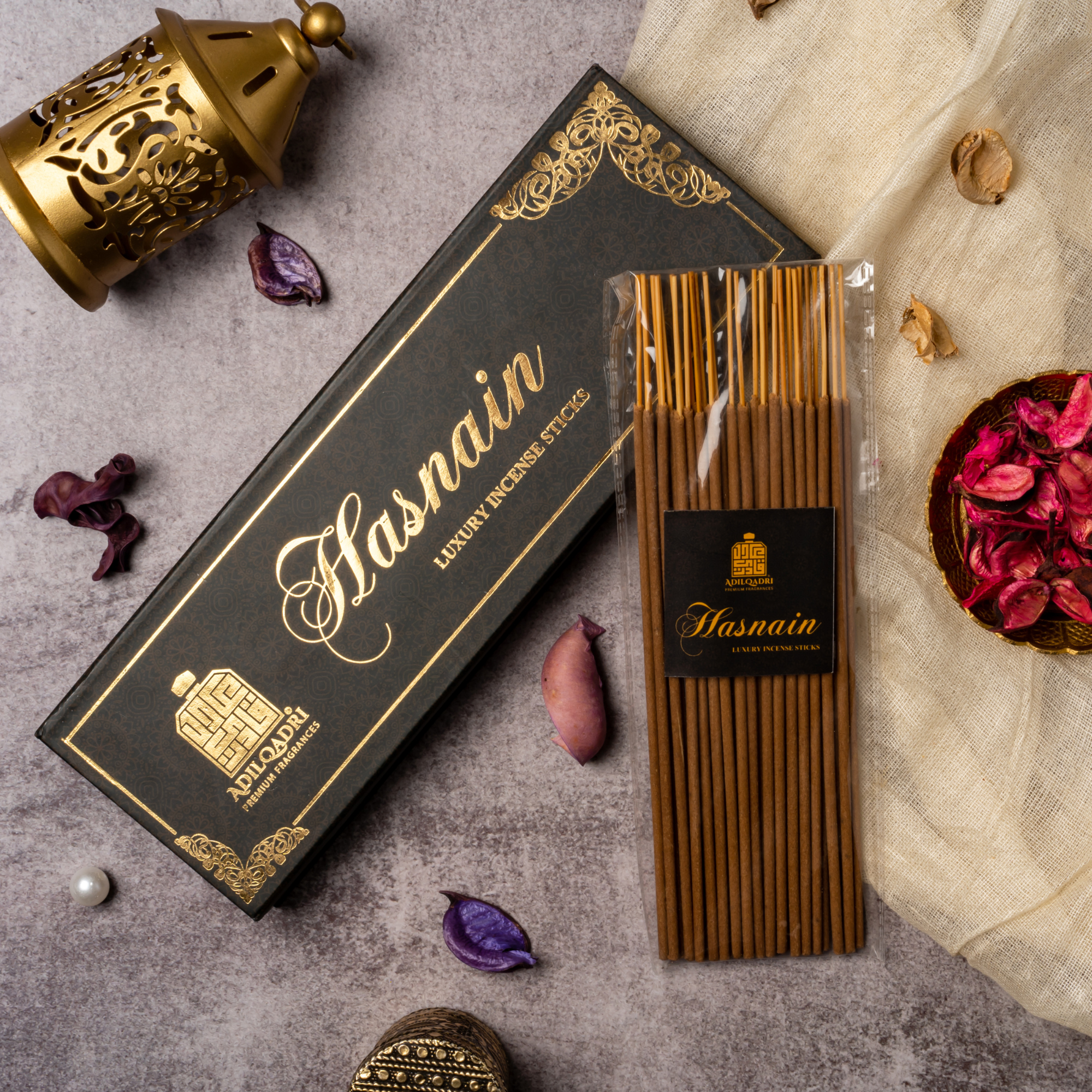 Hasnain Premium Quality Agarbatti ( Incense Stick ) 100 gms