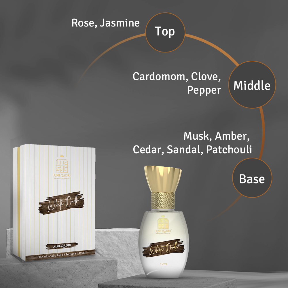 White Oudh Luxury Attar Perfume